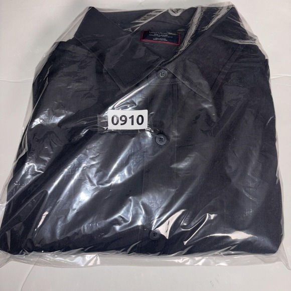 UNTUCKit Dress Shirt Mens 2XL Black Stone Wrinkle-Free Regular Fit Button Down - Picture 15 of 15